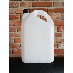 Kanister 5L JC transparentny + nakrętka ⌀38