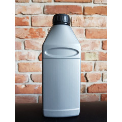 Butelka 0.5L KAS srebrna + nakrętka ⌀38